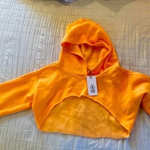 New orange shore Hoody whit tag